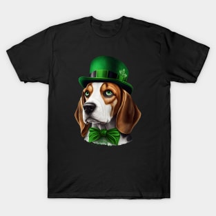 Beagle St Patrick's Day T-Shirt